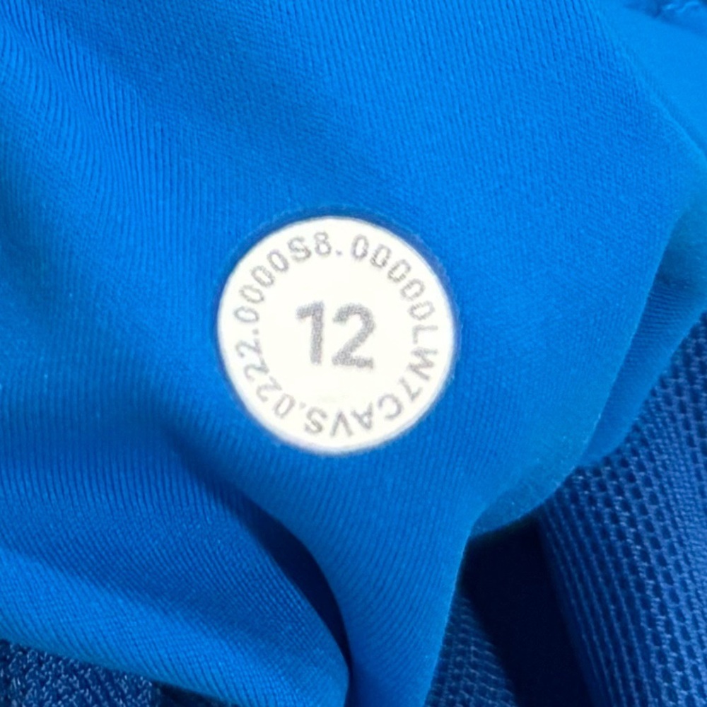 Lululemon Base Pace High Rise Shorts 6" Size 12 In Poolside - Picture 7 of 7